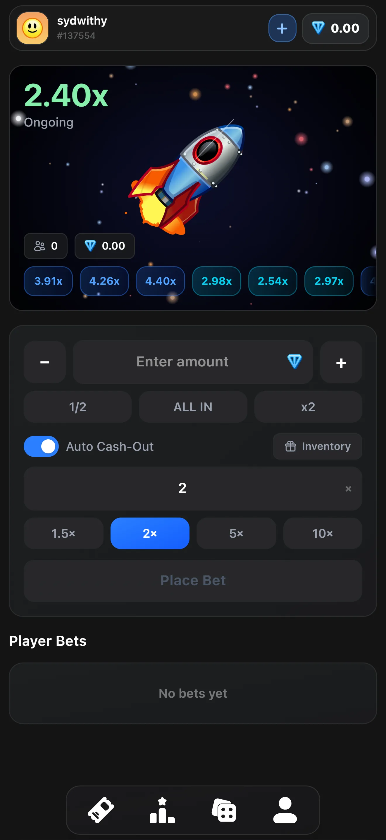 1GIFT interface preview 2